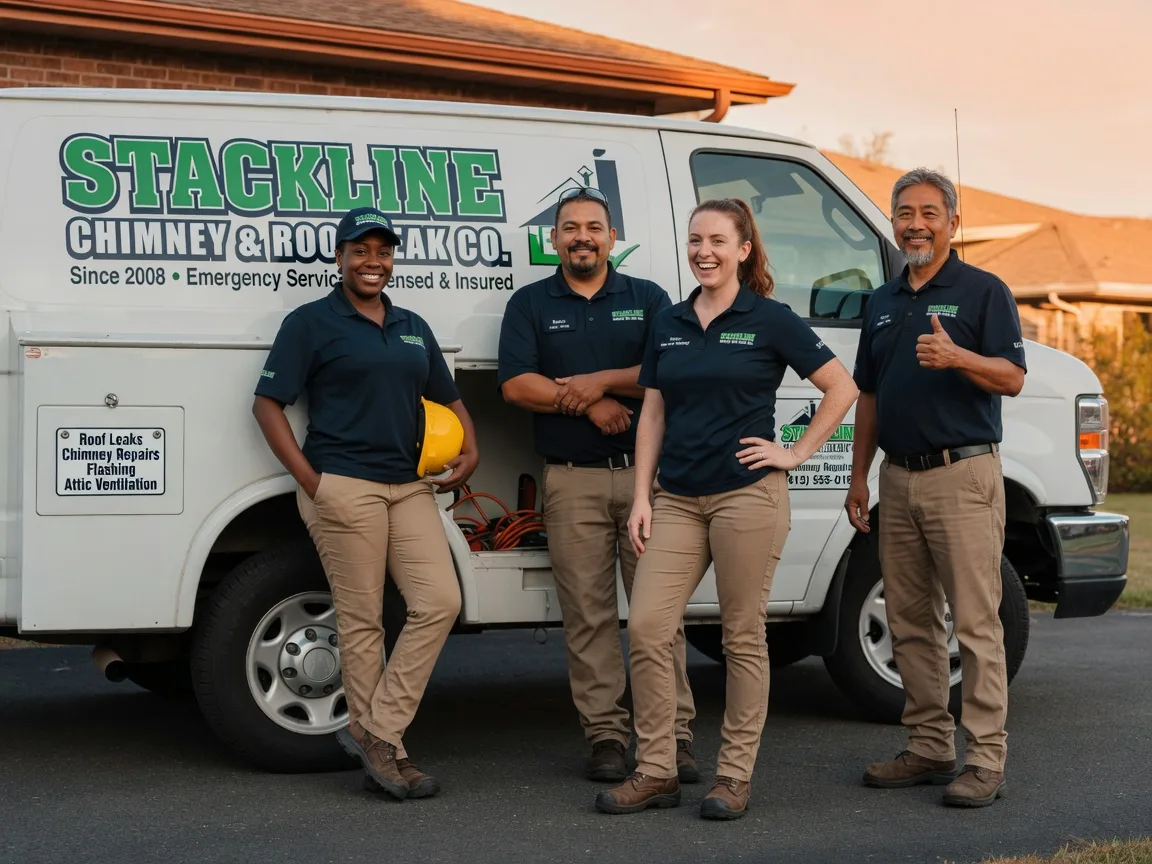 Chimney flashing repair company in Redmond, UT
